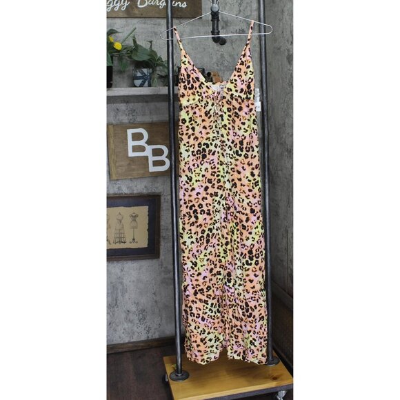 Bar III Other - Bar III Womens Animal-Print Swim Cover Up Dress MBSH24834 Multi Animal Pink XS